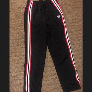 Champion tear away pants